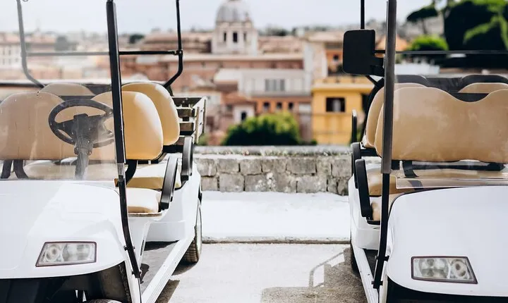 Rome Unveiled Small-group Golf Cart Guided Tour