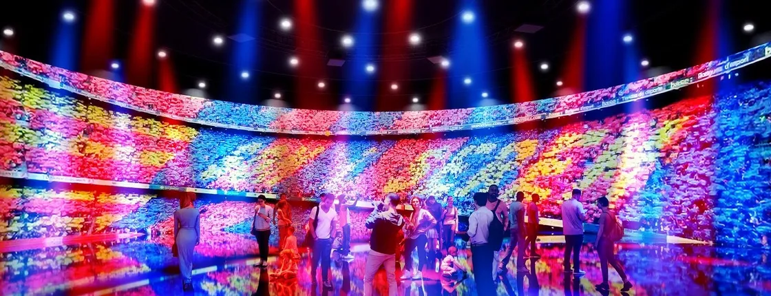 Entrance ticket for the Museum Immersive tour for FC Barcelona fans
