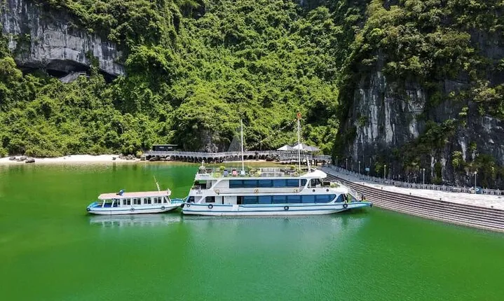 Ha Long Bay Cruise Day Group Tour: Kayaking, Swimming with Lunch