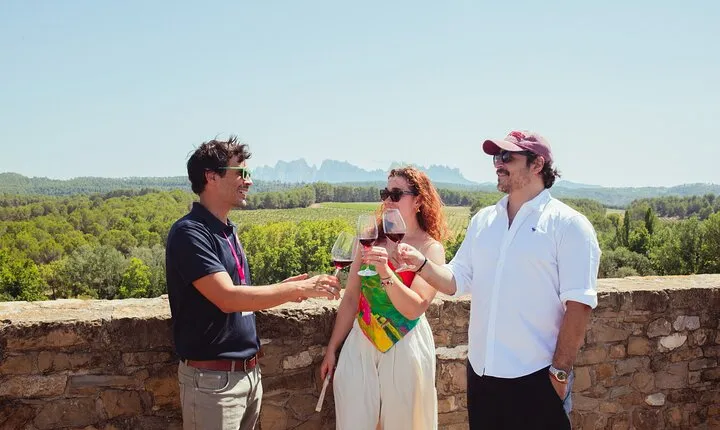 Montserrat & Medieval Winery with Tapas/Lunch