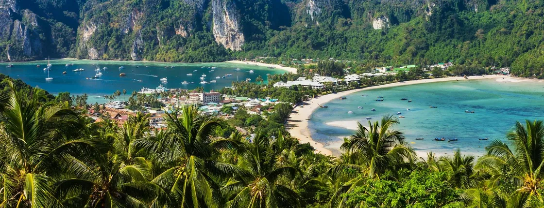 Phi Phi and Bamboo Island catamaran day trip with snorkelling