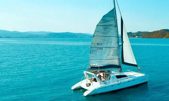 Racha and Coral Islands with Sunset at Promthep Cape by Catamaran Yacht