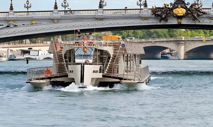 Seine River 1-Hour Sightseeing Cruise from Eiffel Tower