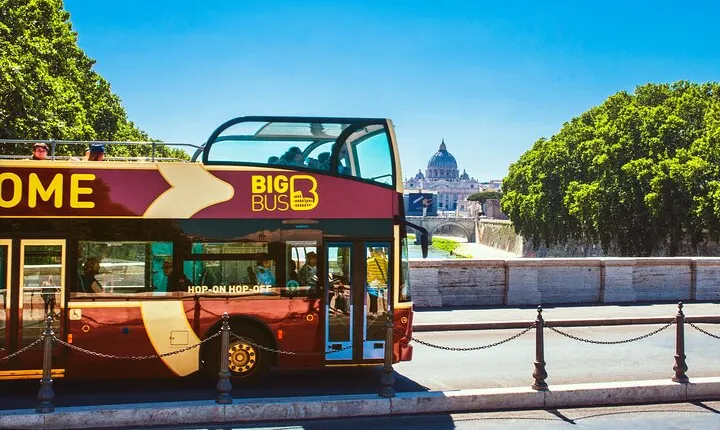 HopOn HopOff 1Day Rome Tour with Shuttle from/to Rome Airports