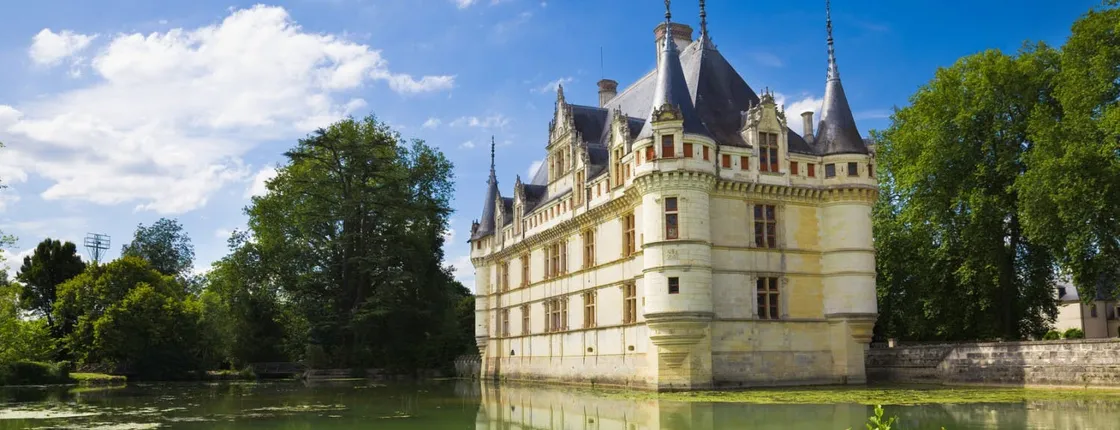 Entrance tickets for the Château Azay le Rideau