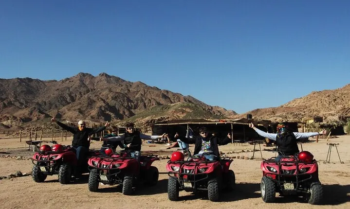 3 Hours Quad adventure with Camel Ride From Marsa Alam