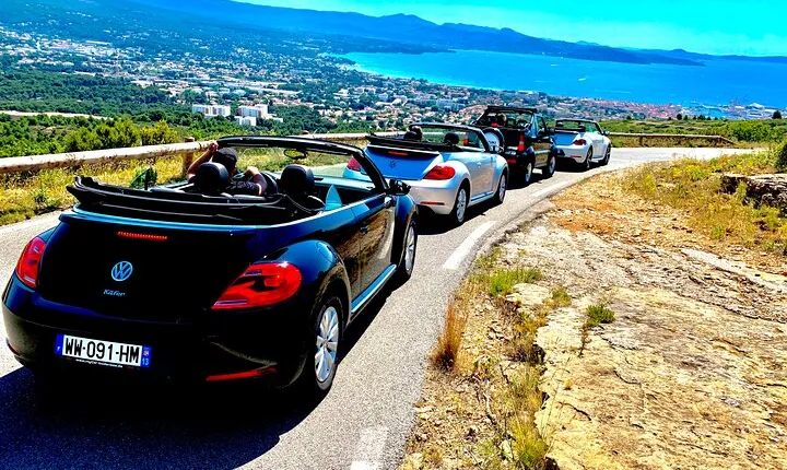Drive a Cabriolet from Marseille to Cassis La Ciotat