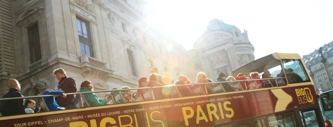Big Bus tour of Paris