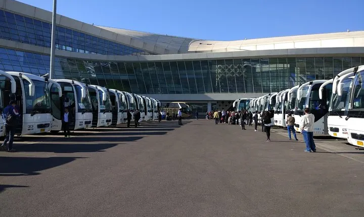 Shared Shuttle Bus Transfer Between Tianjin Cruise Port And Downtown Beijing