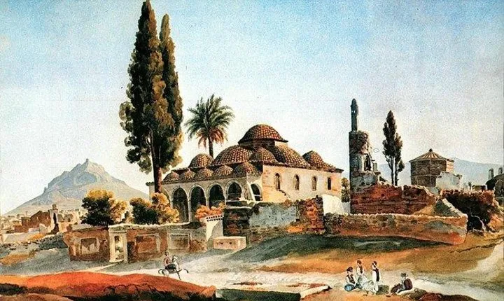 Medieval Athens Walking Tour with Late Lunch and Wine