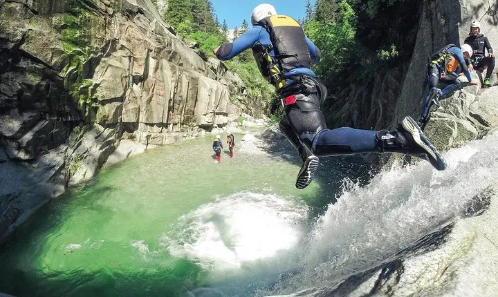 Canyoning Experience Grimsel from Interlaken