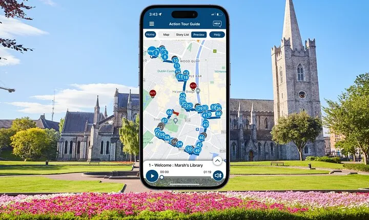 Dublin City Ireland Self Guided Walking Audio Tour