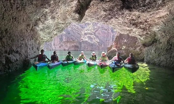 Small Group Guided Colorado River & Emerald Cave Kayak Tour