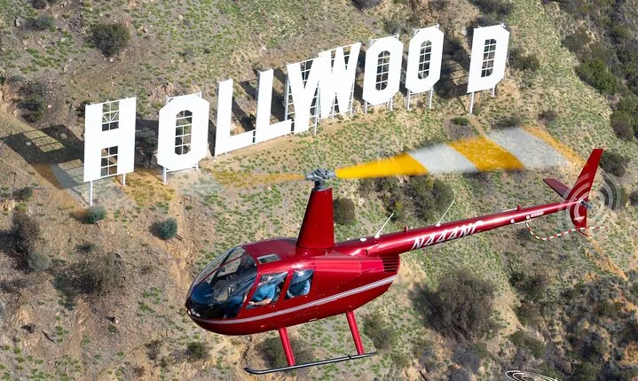 Hooray for Hollywood 35-Minute Helicopter Tour