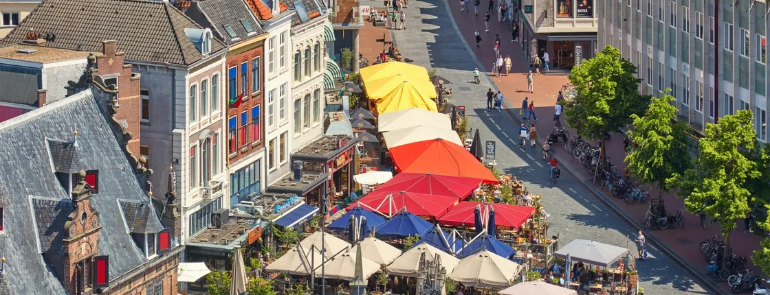 Nijmegen audio walking tour with landmarks and legends