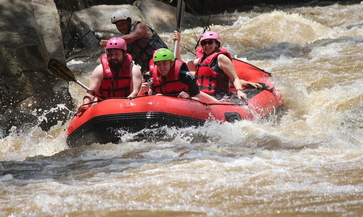 Half Day Elephant care and Whitewater Rafting Adventure