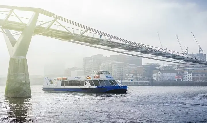 Thames Sightseeing Cruise with Flexible Time and Departure Pier