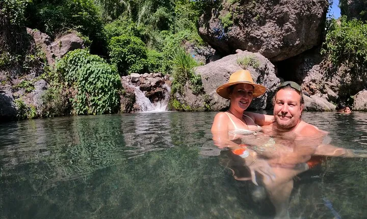 Hiking and hot springs of guadalajara.