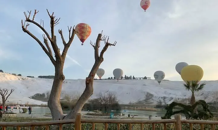 Hot air Balloon Tour Ride Pamukkale