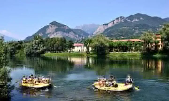 Soft Rafting on Adda River