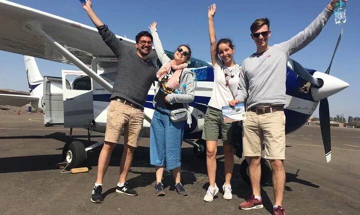 Fly over the Enigmatic Nazca Lines
