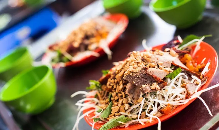 Tasting 8 Different Street Foods + Local Drink at Evening Time by Walking