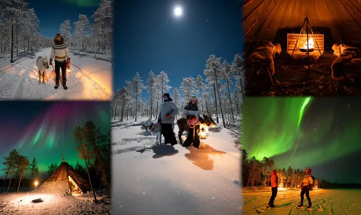 Ranua Lupland Aurora Activity Park – After Dark Adventure