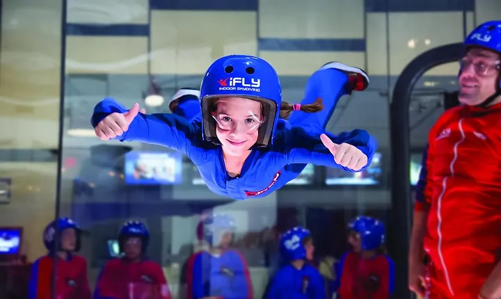 Westchester Indoor Skydiving Admission with 2 Flights & Personalized Certificate