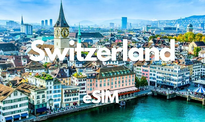 Switzerland Data eSIM 0.5GB daily to 50GB 30 Days