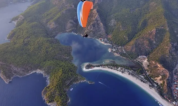 Blue Lagoon Ölüdeniz Tandem Paragliding Experience from Fethiye
