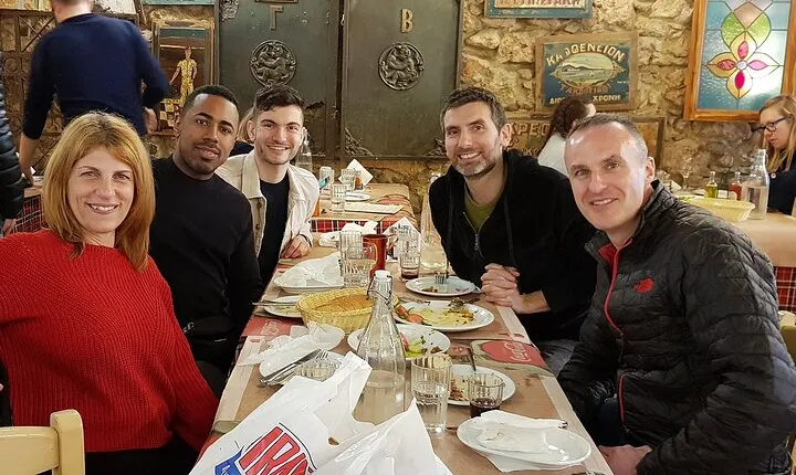 Traditional Greek food tour in hiddens spots of Athens