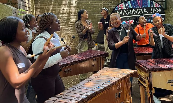 Marimba and Drumming Cultural Activity in Johannesburg
