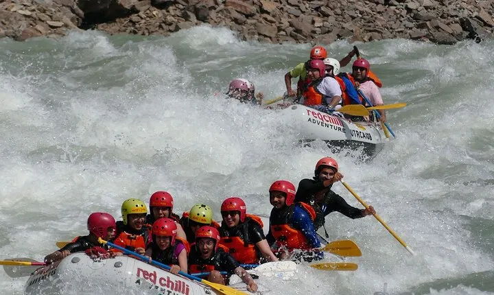 Rafting in Rishikesh- 16km