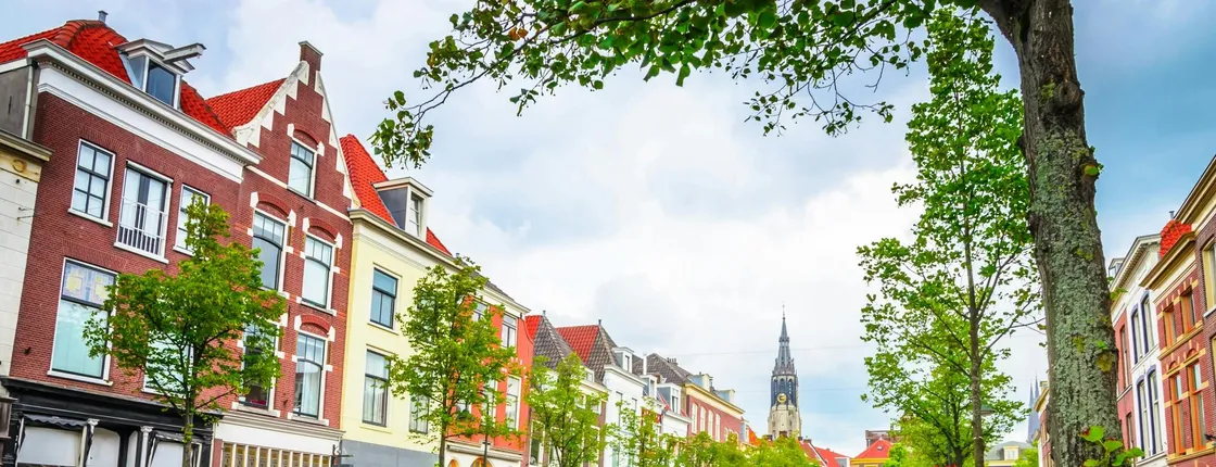 Self-guided city walk with audio tour in Delft