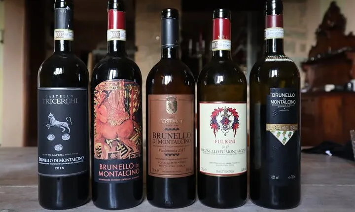 Club Brunello Private Tasting with Lunch in a Castle Winery