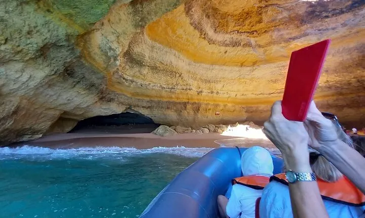 Algarve Coast Tour Including Boat Trip to the Caves and Coast
