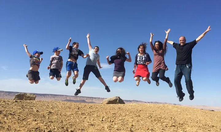 Two hour guided jeep tour in to and around the Ramon crater