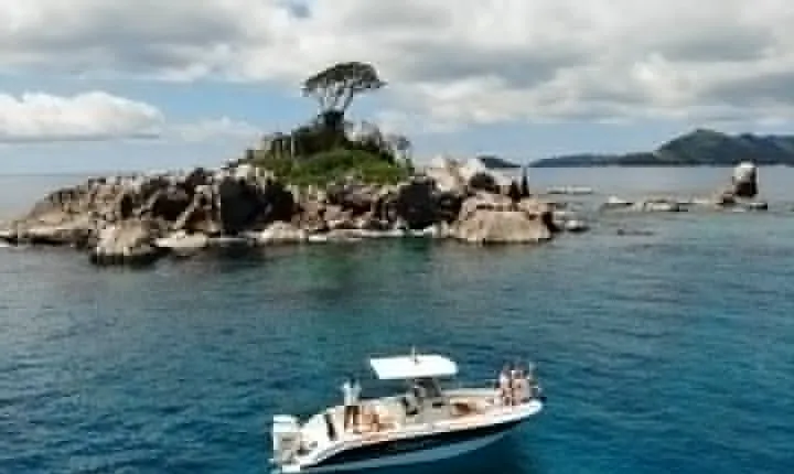 Curieuse/St Pierre with BBQ Praslin Seychelles