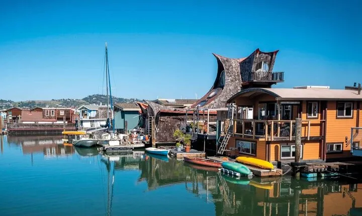 Alcatraz Sausalito Express Floating Homes Historical Tour