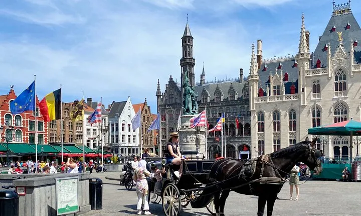 4 day Guided Amsterdam Brussels Bruges Small Group15 from Paris