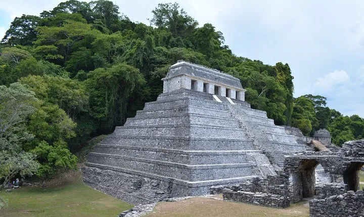 Palenque and Jungle Waterfalls from Tuxtla Gutierrez