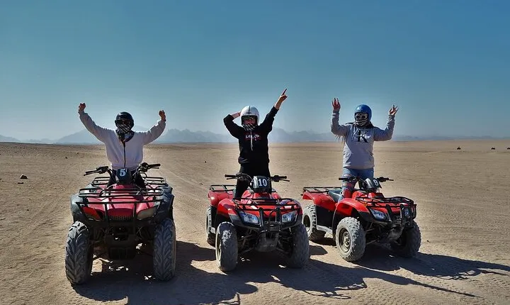Private ATV Quad Tour Safari With Dinner and Show - Hurghada