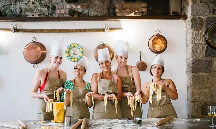Shared Cooking Class with Fresh Garden Ingredients in Sorrento
