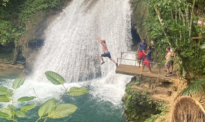 Experience the Refreshing Blue Hole in Ocho Rios