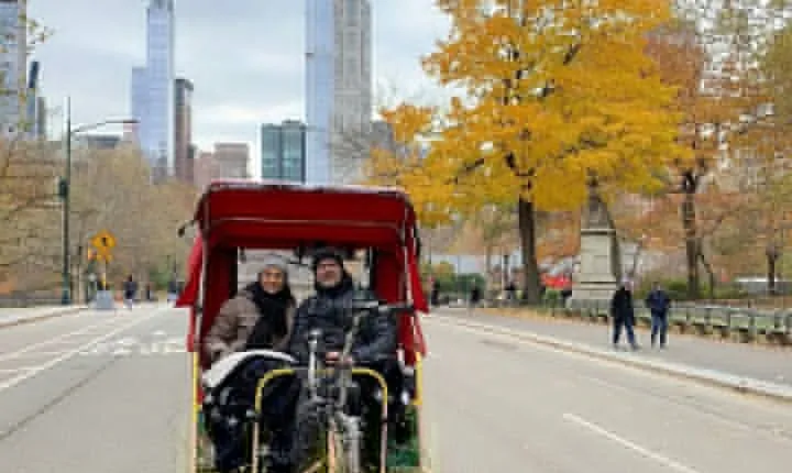 Central Park, Rockefeller & Times Square Pedicab Tour