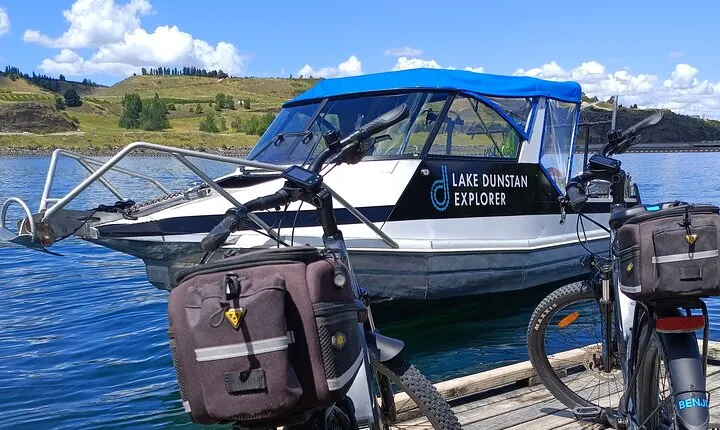 The Ultimate Lake Dunstan Bike Hire And Boat Experience