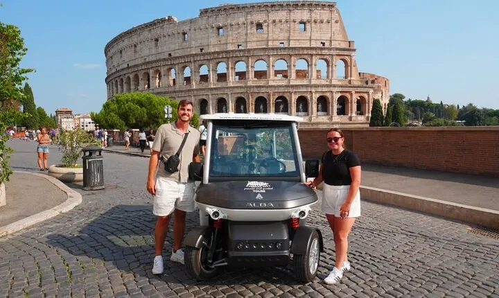 Rome Fullday: Private Golf Cart Adventure & Vatican tour