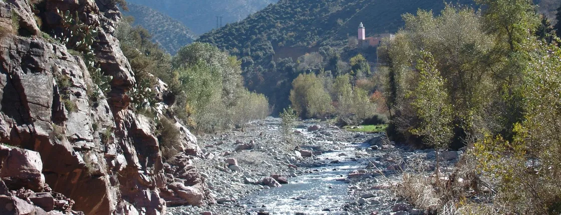 Medina and Ourika Valley Guided Tour with Lunch from Marrakech