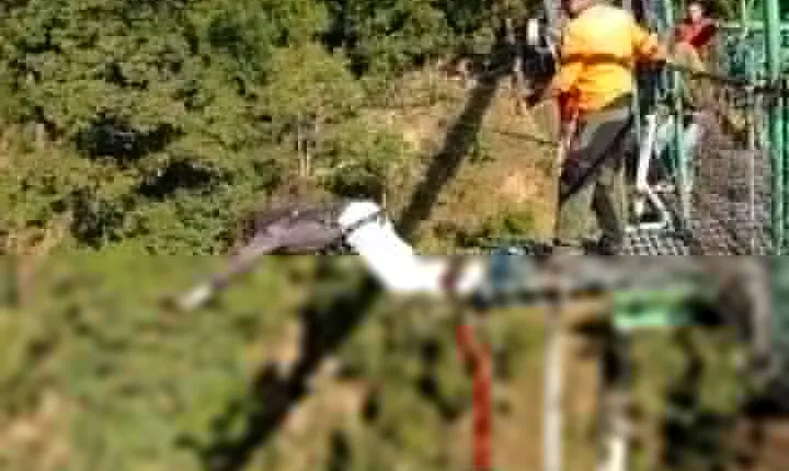 Bungee Jumping at The Last Resort