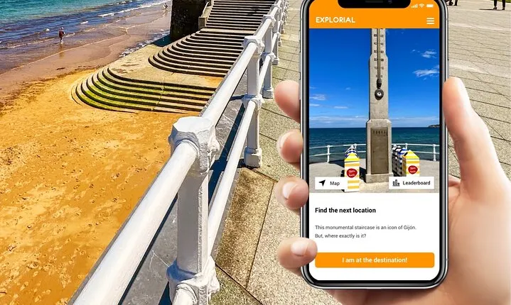 Gijón Scavenger Hunt and Sights Self-Guided Experience